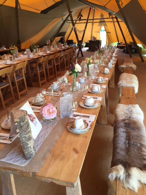 Tipi catering devon